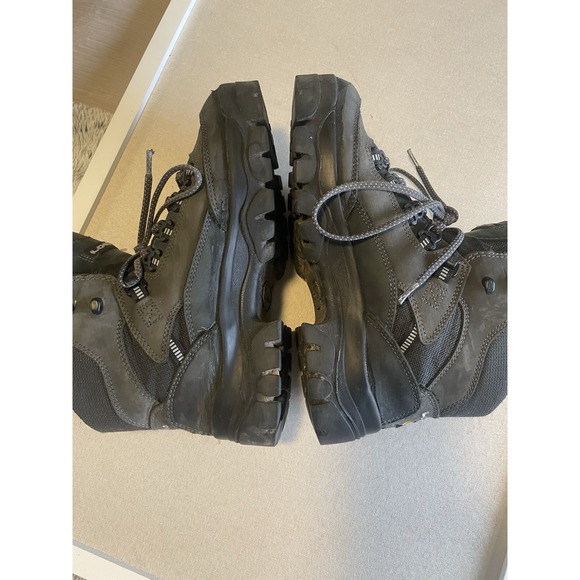 LOWA GoreTex Hiking Boots Men US 8 Grey Renegade GTX Mid Waterproof Lace-Up - Picture 7 of 8